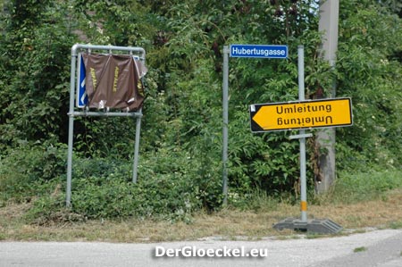 Jetzt landet auch kein Fahrzeuglenker mehr in der Botanik (Weingartenweg) - warum nicht gleich so?