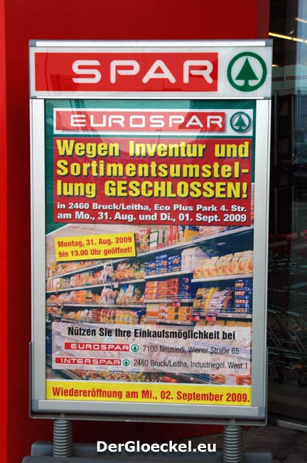 Eigentor vom EUROSPAR Eigentor vom EUROSPAR