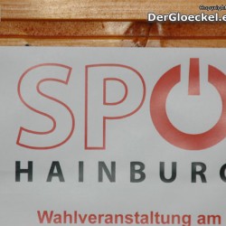 Hinweis auf die Wahlveranstaltung der SPÖ-Hainburg