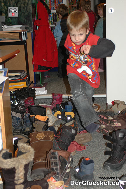 Hindernislauf - so viele Kinder waren gekommen