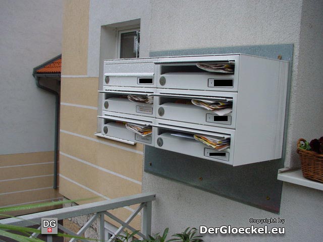 Wenn es regnet, kann die Post als Altpapier entsorgt werden