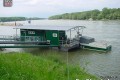 Zollwache - Gendarmerie - Polizei. Die schwimmende Dienststelle auf der Donau in Hainburg