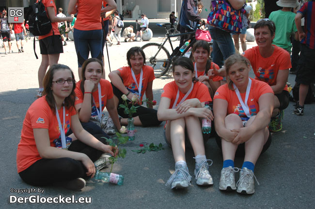 Österreichischer DM Frauenlauf - nach dem Wettbewerb