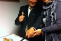 Bürgermeister Rocco Mario Clemeno und Obfrau Petra Wagener Bürgermeister Rocco Mario Clemeno und Obfrau Petra Wagener